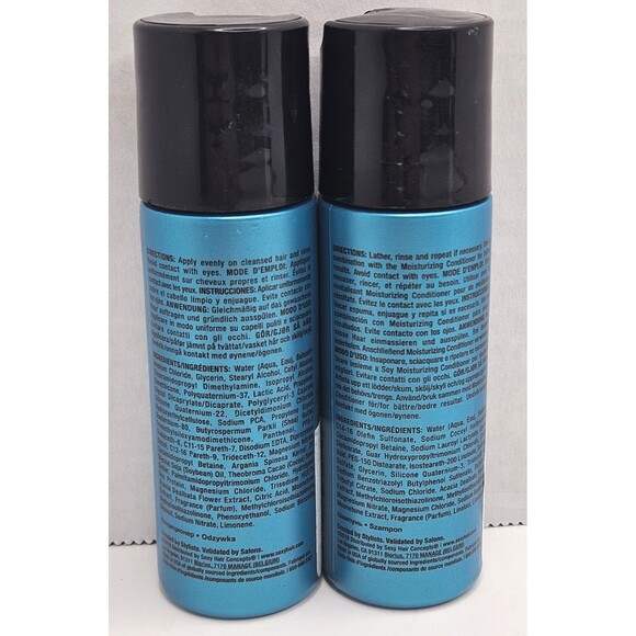 Sexy Hair Moisturizing Shampoo & Conditioner 1.7oz Ea Travel Size New - Picture 2 of 2